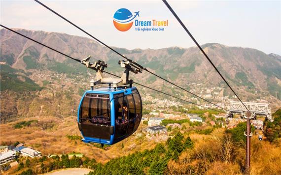 Tour Nhật Bản 2025: Cáp Treo Hakone Ngắm Mùa Thu