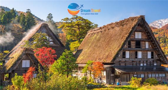 [HCM] Tour Nhật Bản Mùa Thu 6N5Đ: Cung Đường Làng Cổ Shirakawa-go